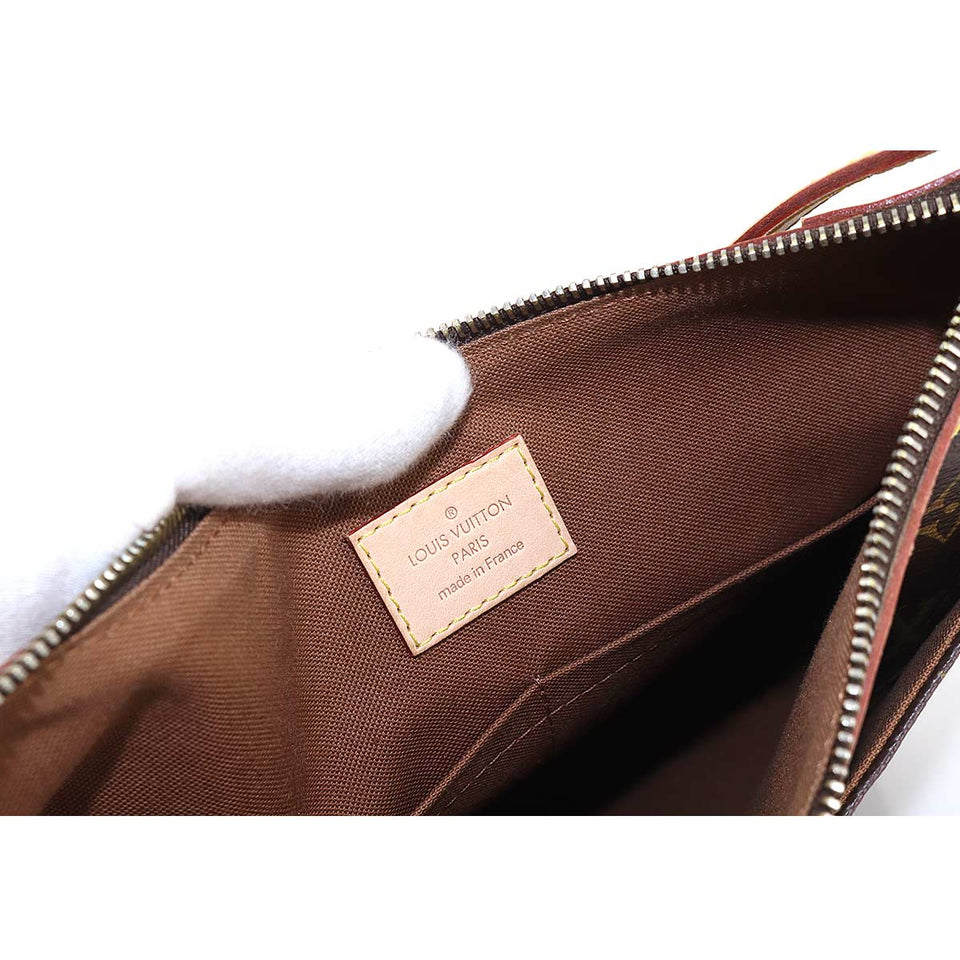 Louis Vuitton Monogram Odeon PM Shoulder Bag Brown
