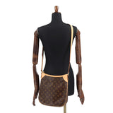 Louis Vuitton Monogram Odeon PM Shoulder Bag Brown