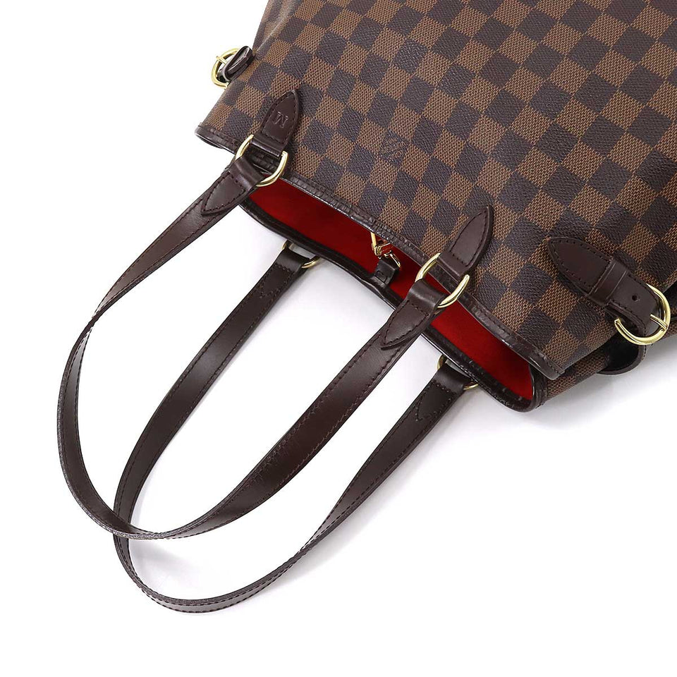 Louis Vuitton Damier Batignolles Horizontal Tote Bag Ebene Brown