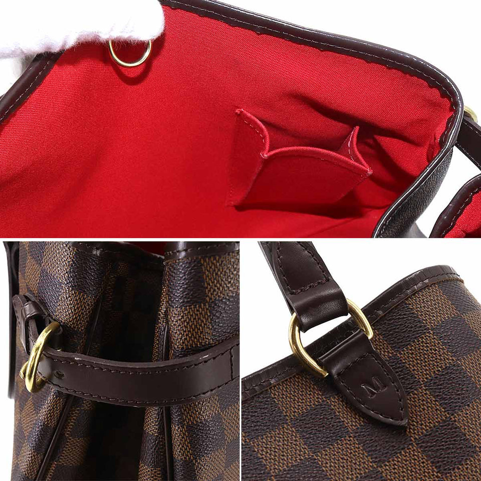 Louis Vuitton Damier Batignolles Horizontal Tote Bag Ebene Brown