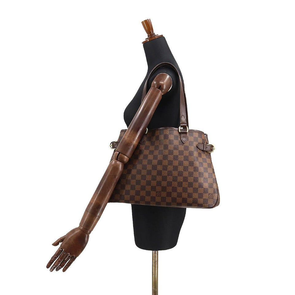 Louis Vuitton Damier Batignolles Horizontal Tote Bag Ebene Brown