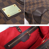 Louis Vuitton Damier Hampstead PM Tote Bag Ebene Gold Hardware