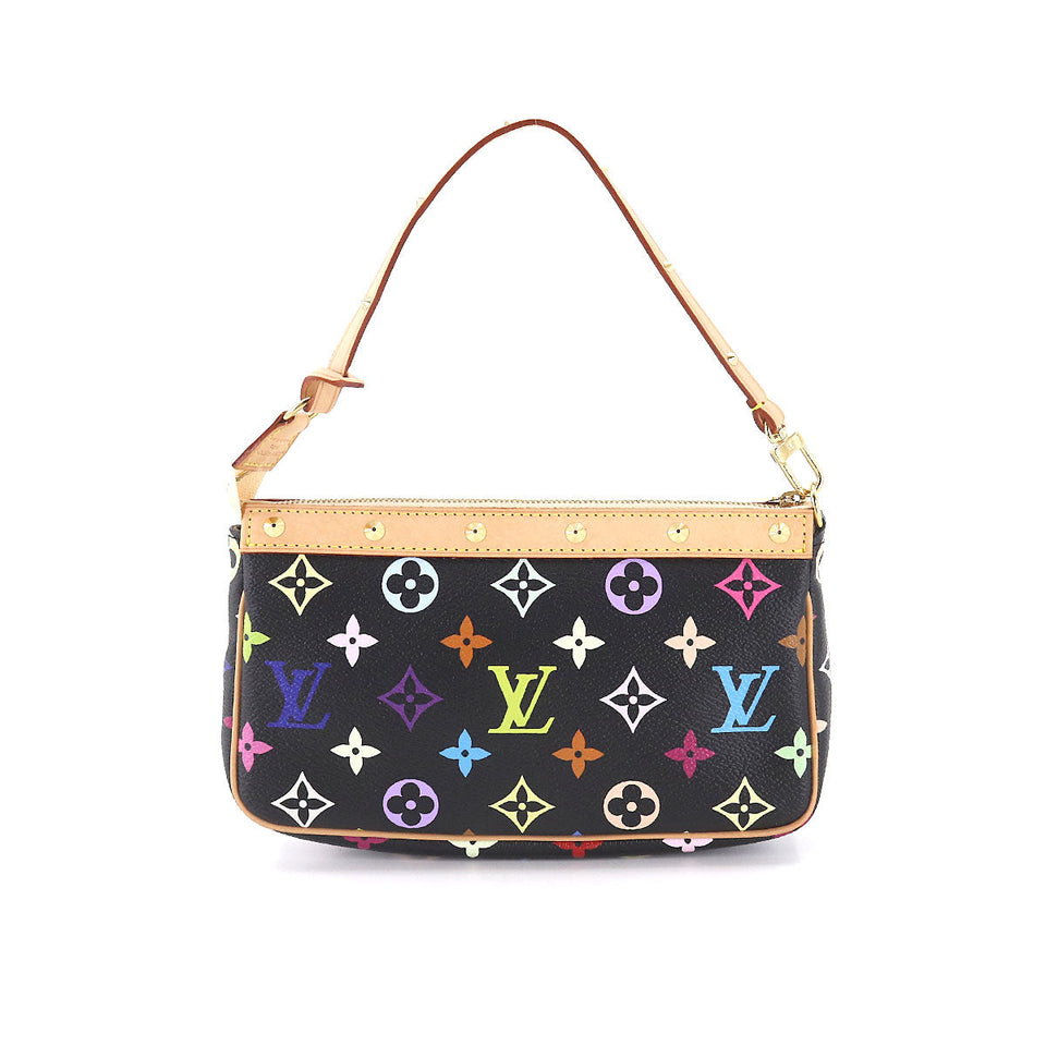 Louis Vuitton Monogram Multicolor Pochette Accessoires Hand Bag