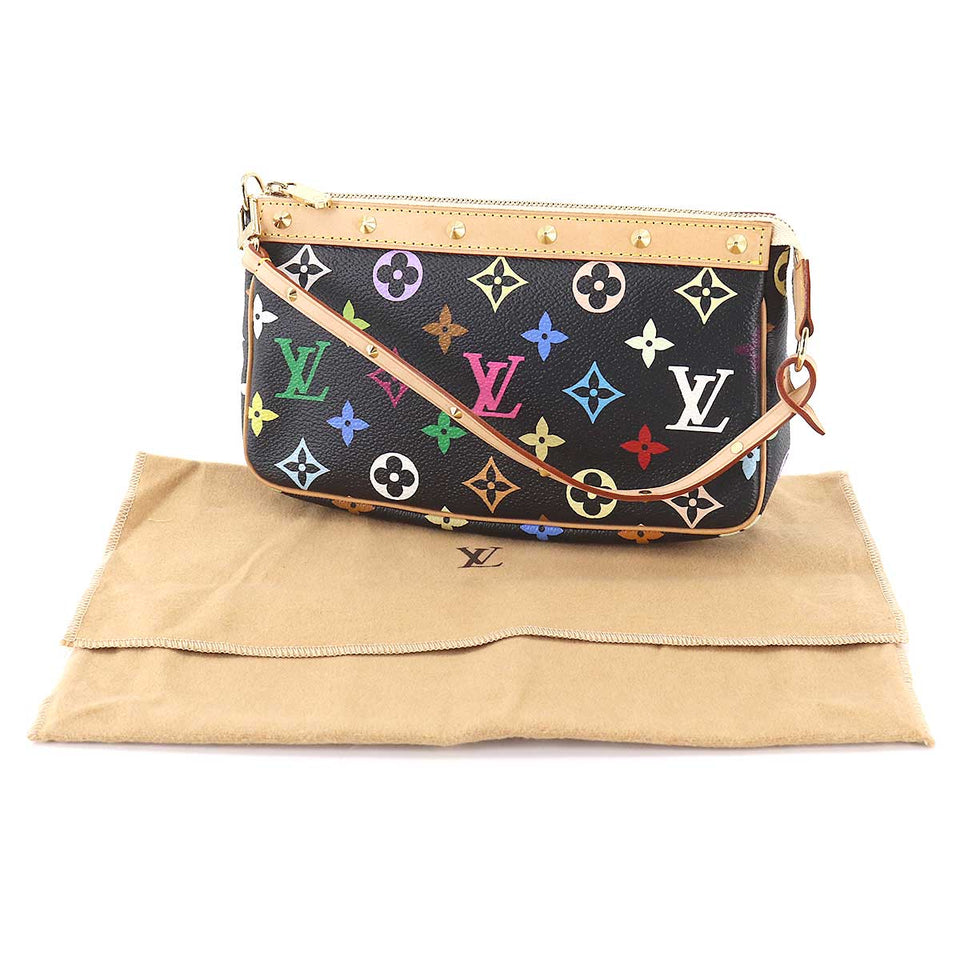 Louis Vuitton Monogram Multicolor Pochette Accessoires Hand Bag
