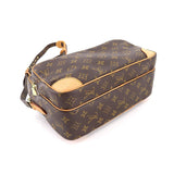 Louis Vuitton Monogram Nile Shoulder Bag Brown Gold Hardware