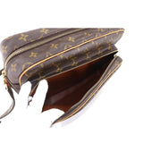Louis Vuitton Monogram Nile Shoulder Bag Brown Gold Hardware