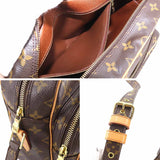 Louis Vuitton Monogram Nile Shoulder Bag Brown Gold Hardware