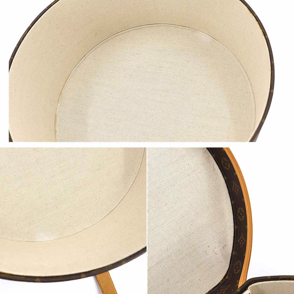 Louis Vuitton Monogram Boite Chapeau 40 Hat Case Brown