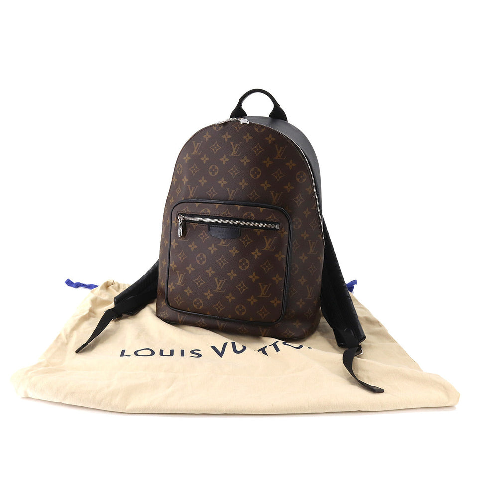 Louis Vuitton Monogram Macassar Josh NV Backpack Rucksack