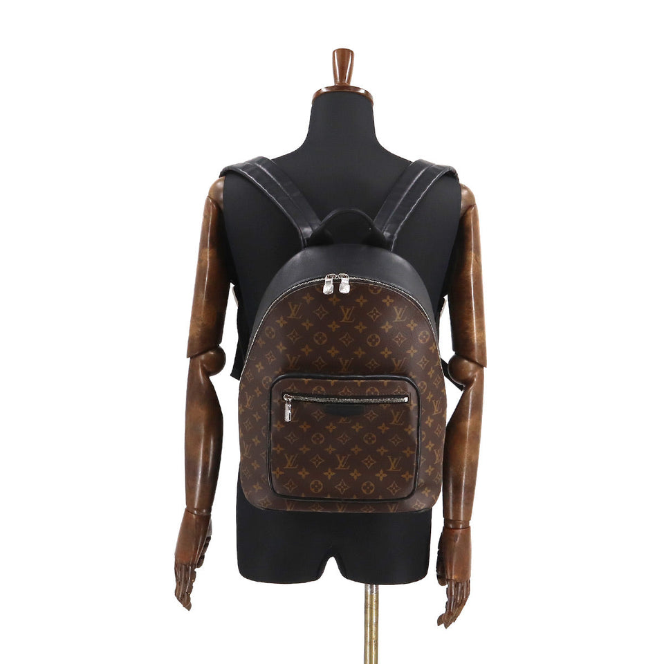 Louis Vuitton Monogram Macassar Josh NV Backpack Rucksack
