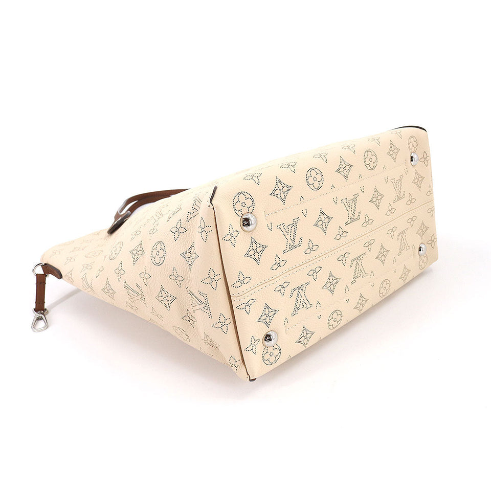 Louis Vuitton Mahina Hina MM 2way Tote Shoulder Bag Leather