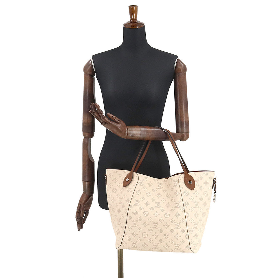 Louis Vuitton Mahina Hina MM 2way Tote Shoulder Bag Leather
