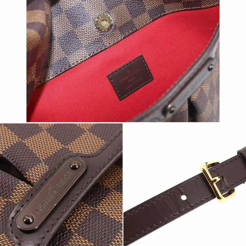 Louis Vuitton Damier Bloomsbury PM Shoulder Bag Ebene