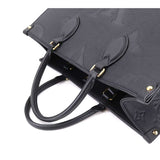 Louis Vuitton Monogram Implant Onthego MM 2way Tote Bag Noir