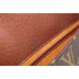 Louis Vuitton Monogram Musette Tango Short Shoulder Bag Brown