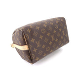 Louis Vuitton Monogram Speedy Bandouliere 25 2way Shoulder Bag Brown