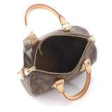 Louis Vuitton Monogram Speedy Bandouliere 25 2way Shoulder Bag Brown