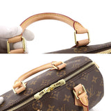 Louis Vuitton Monogram Speedy Bandouliere 25 2way Shoulder Bag Brown