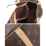 Louis Vuitton Monogram Speedy Bandouliere 25 2way Shoulder Bag Brown