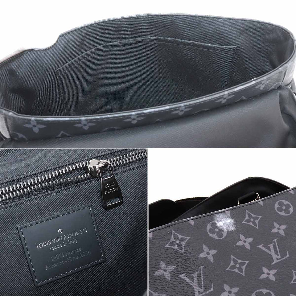 Louis Vuitton Monogram Eclipse Messenger Voyage PM Shoulder Bag