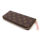Louis Vuitton Monogram Portefeuille Clemence Round Zipper Long Wallet