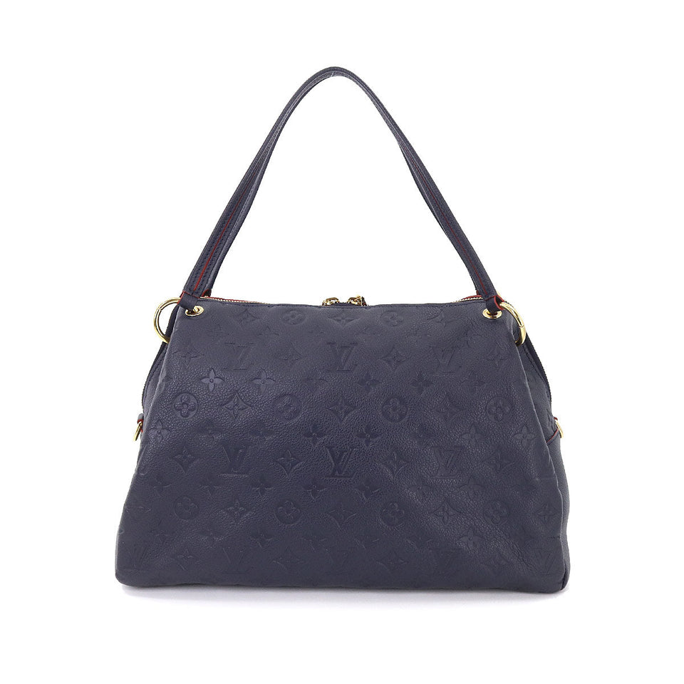 Louis Vuitton Monogram Emplant Pontyu PM 2way Tote Bag Leather