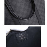 Louis Vuitton Damier Graphite Anton Tote 2way Shoulder Bag Black Gray
