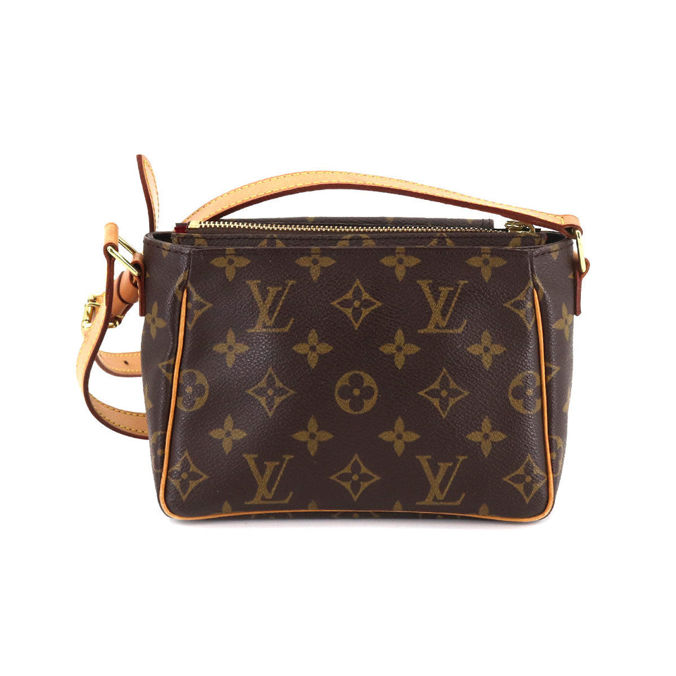 Louis Vuitton Monogram Viva Cite PM Shoulder Bag Brown
