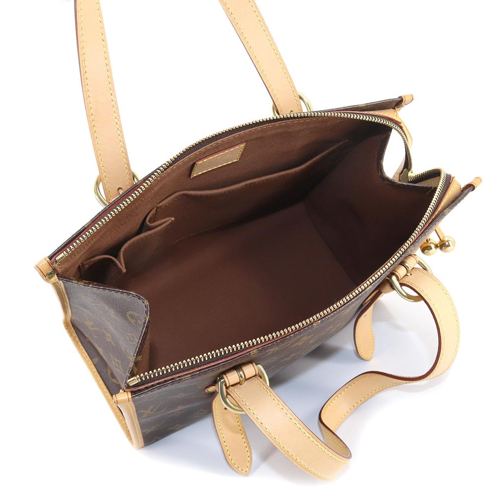Louis Vuitton Monogram Popincourt O Tote Bag Brown