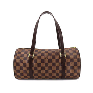 Louis Vuitton Damier Papillon 30 Hand Bag Ebene Brown