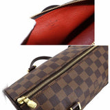 Louis Vuitton Damier Papillon 30 Hand Bag Ebene Brown