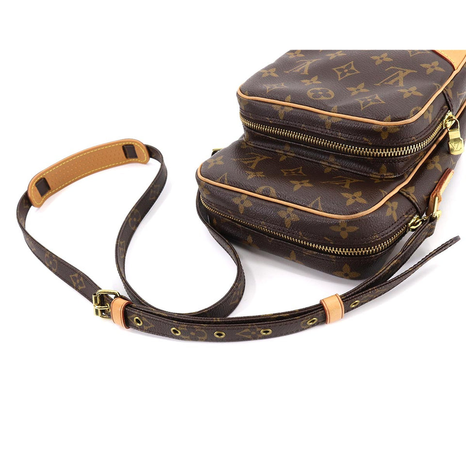 Louis Vuitton Monogram Amazon Shoulder Bag Brown