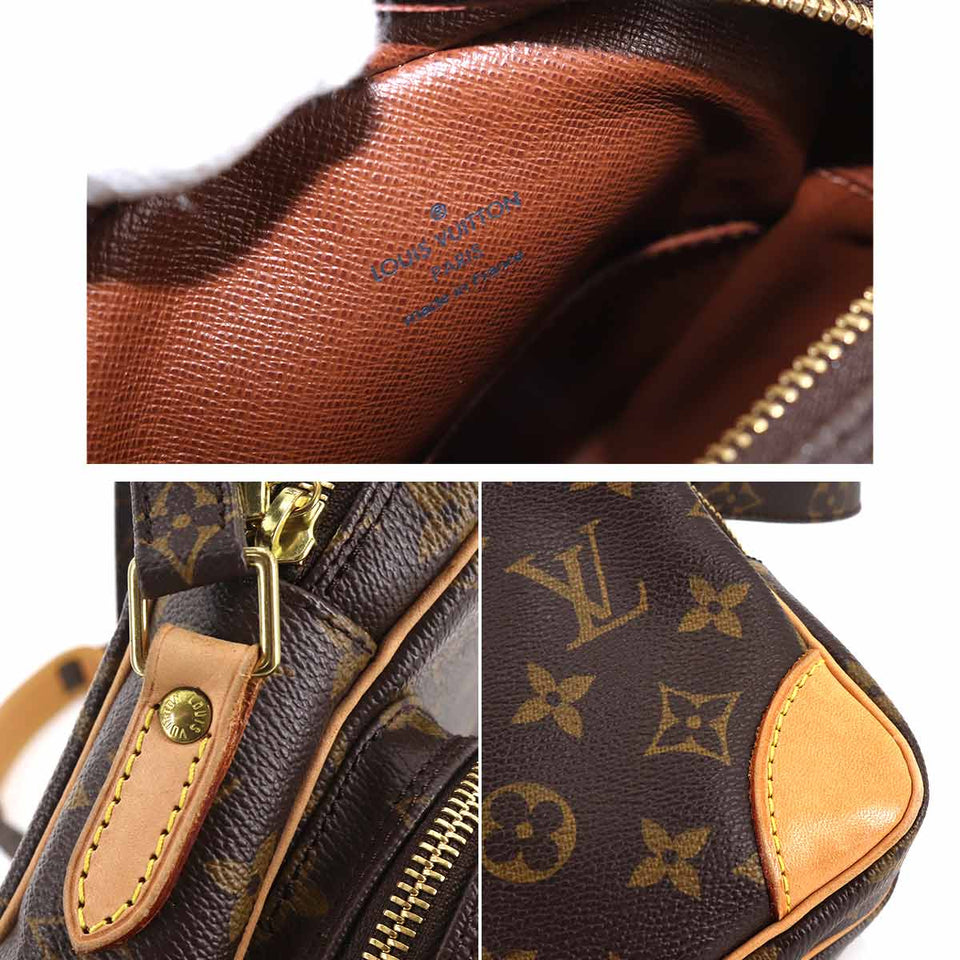 Louis Vuitton Monogram Amazon Shoulder Bag Brown