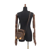 Louis Vuitton Monogram Amazon Shoulder Bag Brown