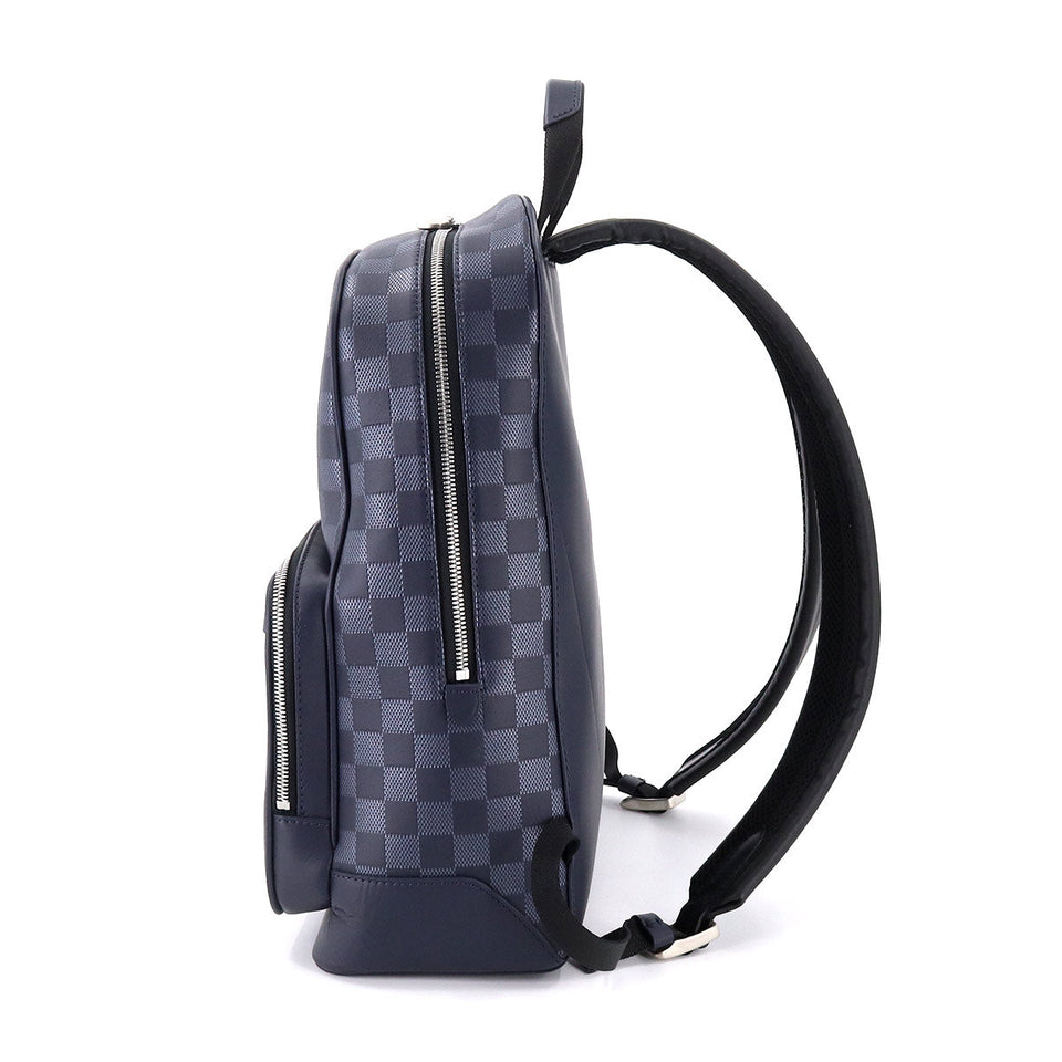 Louis Vuitton Damier Infini Campus Backpack Rucksack Leather Navy