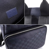 Louis Vuitton Damier Infini Campus Backpack Rucksack Leather Navy