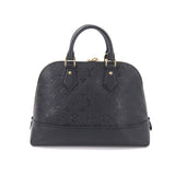 Louis Vuitton Monogram Emplant Neo Alma PM 2way Shoulder Bag Leather Noir