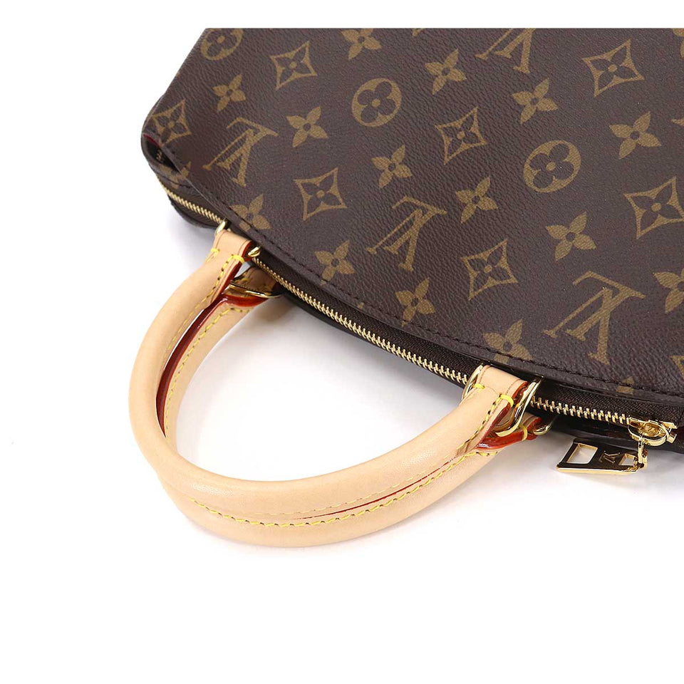 Louis Vuitton Monogram Petit Palais PM 2way Shoulder Bag Brown