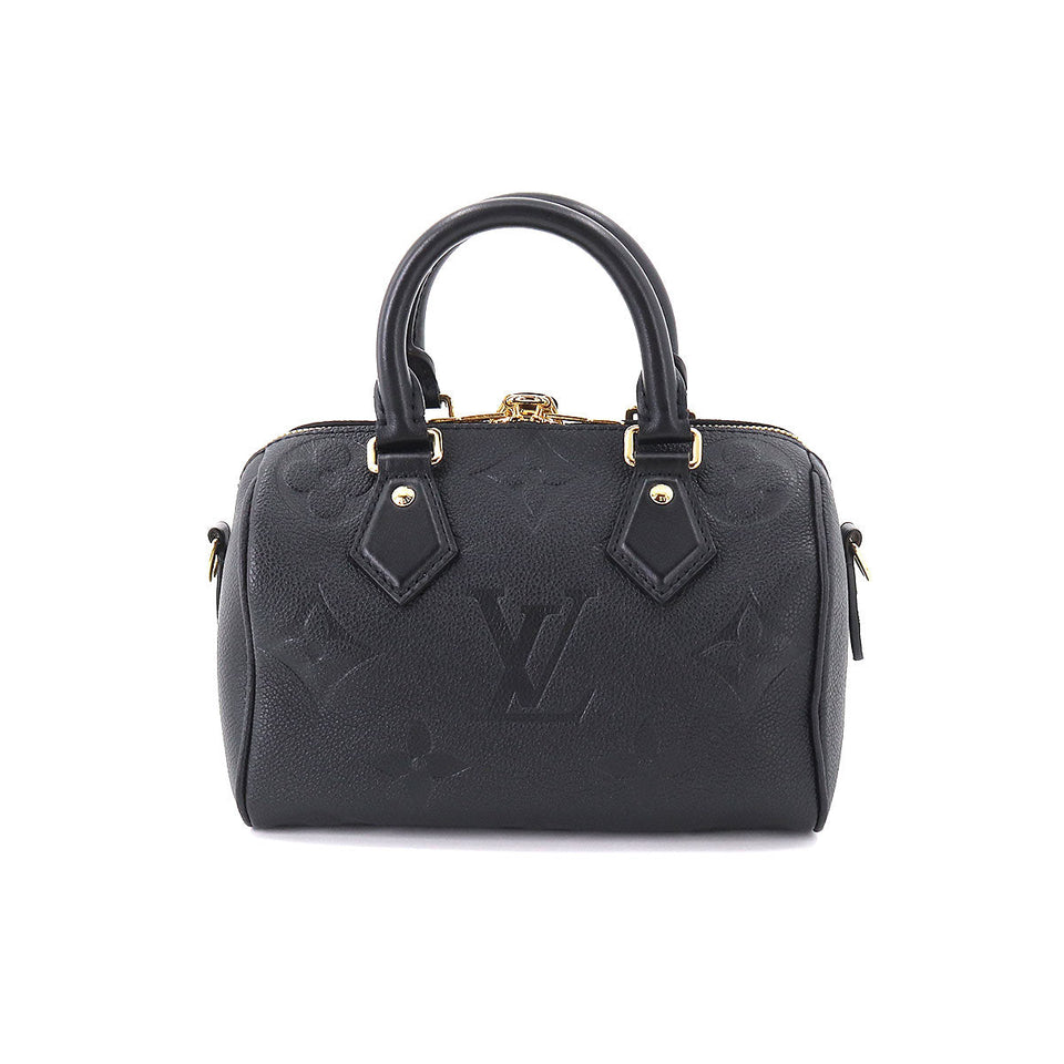 Louis Vuitton Monogram Implant Speedy Bandouliere 20 2way Hand Bag