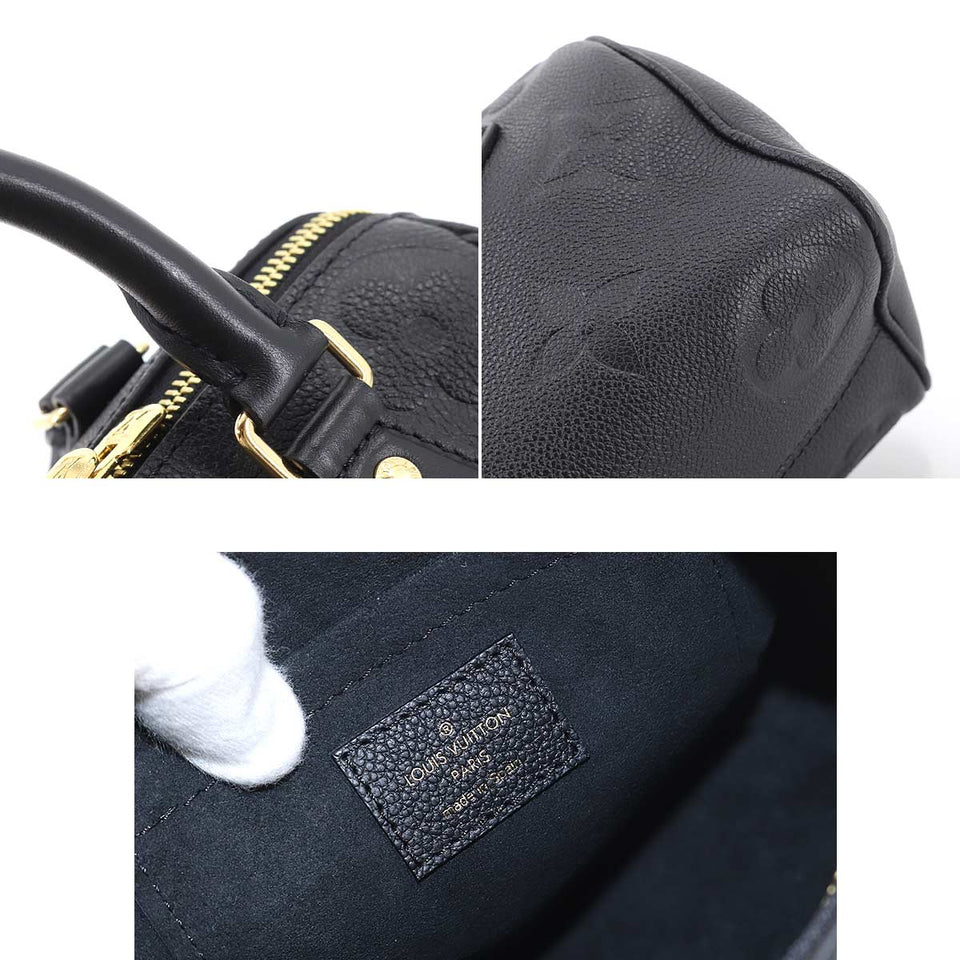Louis Vuitton Monogram Implant Speedy Bandouliere 20 2way Hand Bag