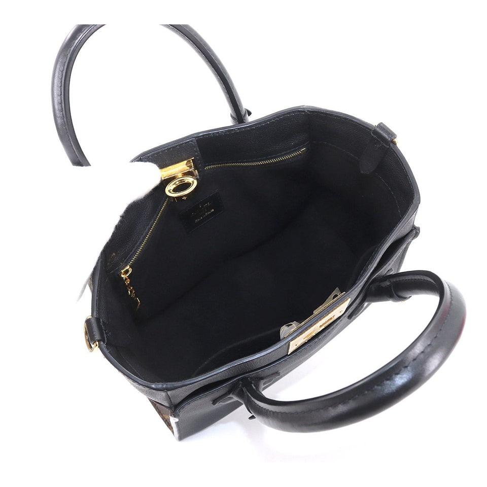 Louis Vuitton Monogram On My Side PM 2way Shoulder Bag Leather