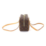Louis Vuitton Monogram Cite Shoulder Bag Brown Gold Hardware