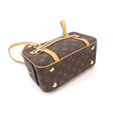Louis Vuitton Monogram Cite Shoulder Bag Brown Gold Hardware