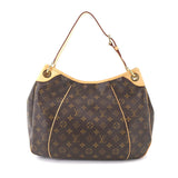 Louis Vuitton Monogram Galliera PM Shoulder Bag Brown