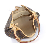 Louis Vuitton Monogram Galliera PM Shoulder Bag Brown