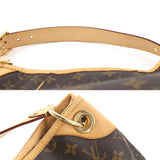 Louis Vuitton Monogram Galliera PM Shoulder Bag Brown