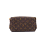 Louis Vuitton Monogram Favorite PM 2way Hand Shoulder Bag Brown