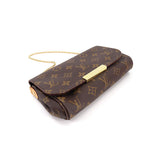 Louis Vuitton Monogram Favorite PM 2way Hand Shoulder Bag Brown