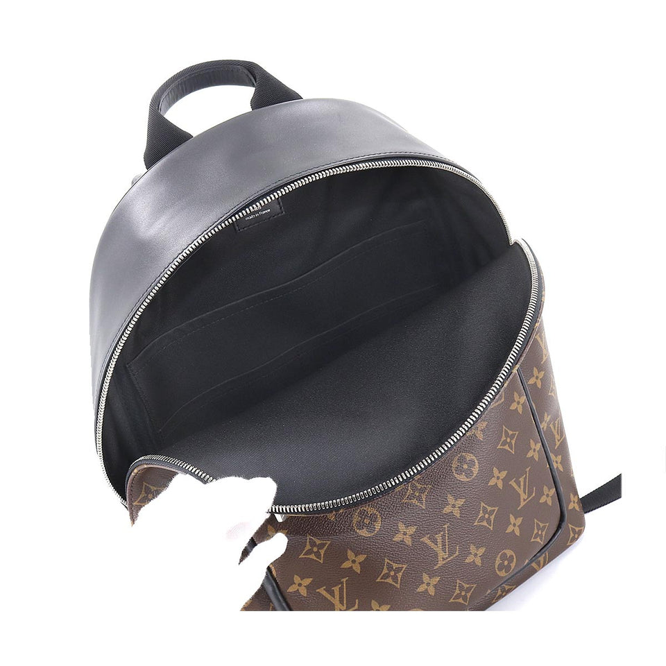 Louis Vuitton Monogram Macassar Josh NV Backpack Rucksack Brown Black