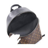 Louis Vuitton Monogram Macassar Josh NV Backpack Rucksack Brown Black